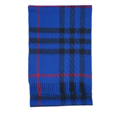 Cashmere Large Check Vintage Pre-Loved Scarf