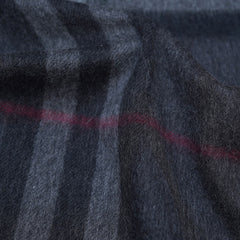 Cashmere Large Check Vintage Pre-Loved Scarf