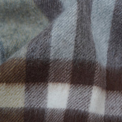 Cashmere Large Check Vintage Pre-Loved Scarf