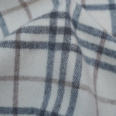 Lambswool Plaid Print Vintage Pre-Loved Scarf