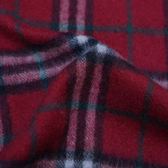 Cashmere Plaid Print Vintage Pre-Loved Scarf