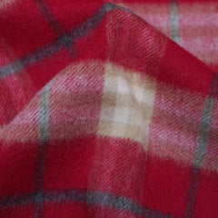 Cashmere Plaid Print Vintage Pre-Loved Scarf
