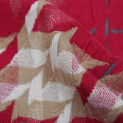 Cashmere Plaid Print Vintage Pre-Loved Scarf