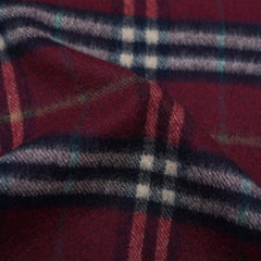Cashmere Plaid Print Vintage Pre-Loved Scarf