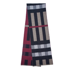 Wool Blend Plaid Print Vintage Pre-Loved Scarf