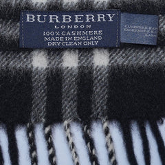 Cashmere Plaid Print Vintage Pre-Loved Scarf