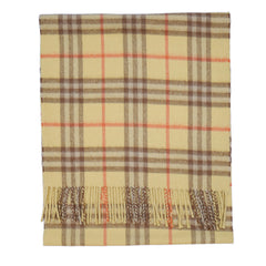 Cashmere Plaid Print Vintage Pre-Loved Scarf